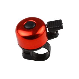 Folding Bike Small Bell Colored Bell Bicycle (Option: Red)