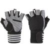 Fitness Workout Gloves Weight Lifting Gym Workout Training with Wrist Wrap Strap for Men Women