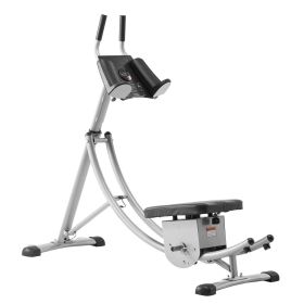 VEVOR AB Workout Machine, Ab Workout Equipment at Home Gym, Core & Abdominal Trainers for Women, 440 lbs Weight Capacity Strength Training Ab Cru (Number of Sliders: Single Slider, Number of Rails: Double Slide Rail)