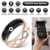 Smart Ring Health Tracker Fitness/Sleep/Stress/HRV Tracker with Charging Case Magnetic Charging Cable for Women & Men Compatible with iOS & Android 7-